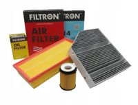 2X FILTRON ZESTAW FILTRÓW MERCEDES C W205 14- 1.6 2.0 BENZYNA