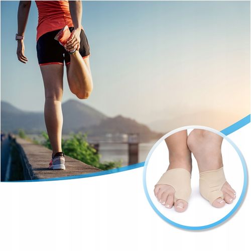 Opaski na haluksy z żelowym klinem osłoną na halluksy separator palców 2szt na Arena.pl