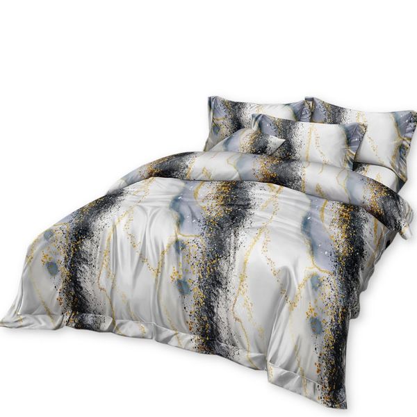 Pościel Marmur 160X200 Wine Topaz 2328 zdjęcie 1