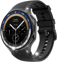 SMARTWATCH ZEGAREK MĘSKI DT WATCH X INDUKCJA ROZMOWY MENU PL 2 PASKI AMOLED