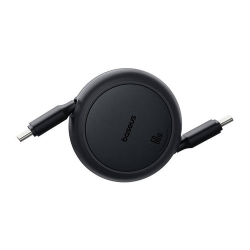 kabel usb baseus free2pull mini usb-c do usb-c, 60w, 1, (czarny) na Arena.pl