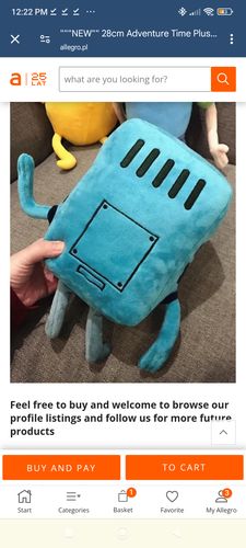 "NOWOŚĆ" 28cm Pluszowa zabawka "Pora na przygodę" na Arena.pl