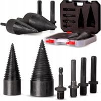 Zestaw świdrów do łupania drewna stożek 32 mm i 42 mm Stoner S12043