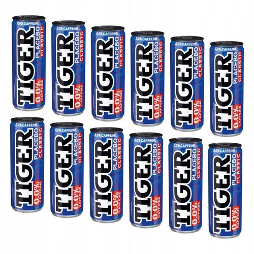 Tiger Placebo Classic Bez Kofeiny 12x 250 ml na Arena.pl