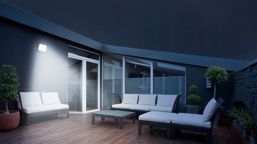 Naświetlacz LED 50W HALOGEN LAMPA ZEWNĘTRZNA REFLEKTOR z CZUJNIKIEM RUCHU na Arena.pl