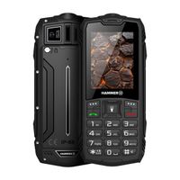 HAMMER ROCK LTE (Black) Dual SIM 2.4" IPS 240x320/128MB/48MB RAM/microSD/LTE