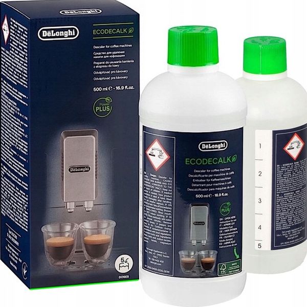 ORYGINAŁ ODKAMIENIACZ DO EKSPRESÓW DeLonghi EcoDecalk - 500ml - MOCNY zdjęcie 2