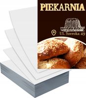 Ulotki A5 100szt reklamowe firmowe duży wybór PIEKARNIA SKLEP FIRMOWY