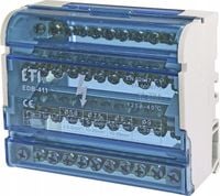 ETI BLOK ROZDZIELCZY 125A 4P 11-ZACISKOWY TH35