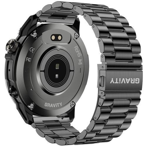 smartwatch gravity czarny pasek + bransoleta gt46-4 na Arena.pl