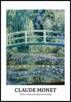 Plakat 70x100cm Design Water Lillies, Monet Vintage do Salonu