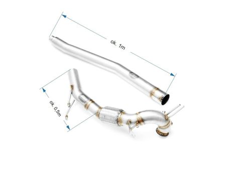 Downpipe AUDI A3 VW GOLF VI VW PASSAT SCIROCCO na Arena.pl