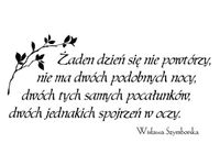 60X40CM ŻADEN DZIEŃ SIĘ NIE POWTÓRZY OBRAZ DRUK