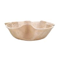 Ręcznie Robiona Miseczka Ceramiczna Beżowa Dekoracyjna