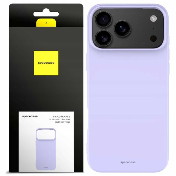 Spacecase Silicone Case 3.0 iPhone 17 Pro Max purple zdjęcie 1