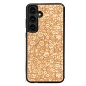 Drewniane Etui Bewood na Samsung Galaxy S24 Plus KWIATY POLNE ANIEGRE