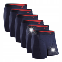 Bokserki Bambusowe DANISH ENDURANCE Męska Bielizna Premium 6-pak 3XL