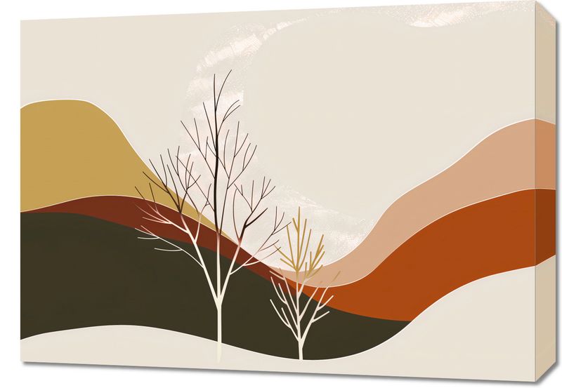Obraz 70x50cm Pustynia Widzi zdjęcie 1
