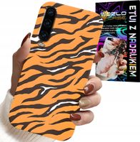 ETUI DO HUAWEI P30 - PLECKI W TYGRYSIE PASKI POKROWIEC +SZKŁO