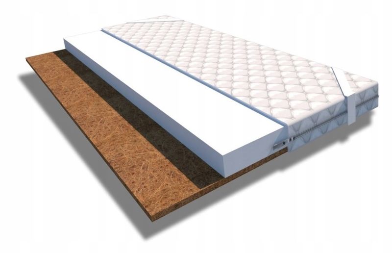 MATERAC NAWIERZCHNIOWY TWARDY HR KOKOS 90x200x6 zdjęcie 1