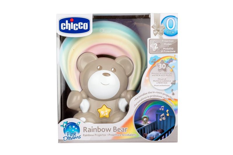 CHICCO 00010474200000 TOY FD RAINBOW BEAR BLUE zdjęcie 8