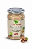 NOCCIOLATA BIANCA KREM Z ORZECHÓW LASKOWYCH OBNIŻONA ZAWARTOŚĆ CUKRÓW BIO