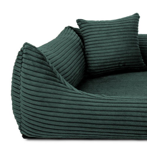 Ortopedyczne legowisko RIMINI butelkowa zieleń XXL – Pianka VISCO MEMORY na Arena.pl