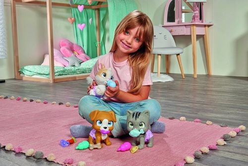 PAMPER PETZ KOTEK INTERAKTYWNY PIJE SIKA PIELUSZKOWY GANG + BUTELKA SMOCZEK na Arena.pl