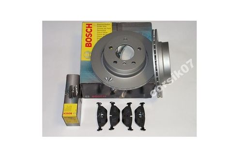BOSCH tarcze + klocki TYŁ BMW 3 E46 E36 kpl. na Arena.pl