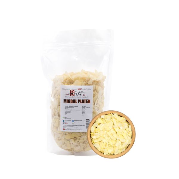 Migdał płatek 500g zdjęcie 1