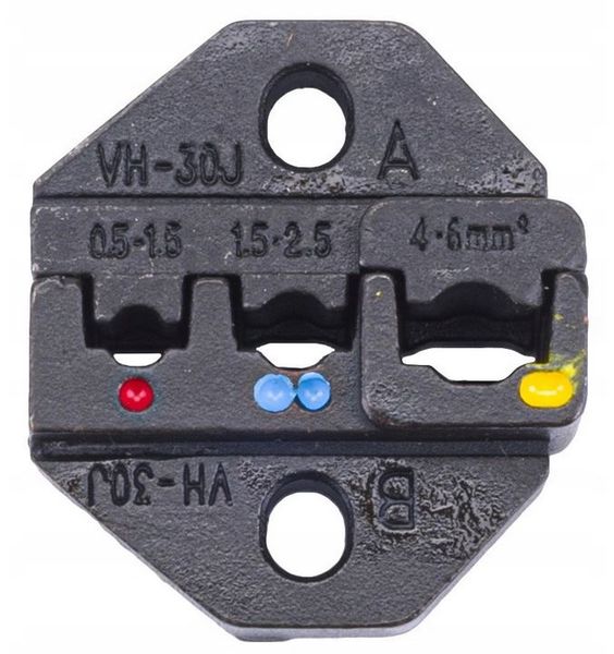 ZACISKARKA DO KONEKTORÓW 5 MATRYC 10-35 MM + ŚCIĄGACZ DO IZOLACJI PM-ZDK-8T zdjęcie 11