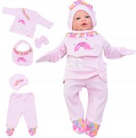 WYPRAWKA NOWORODKA UBRANKO PREZENT 5 CZ ZESTAW r56