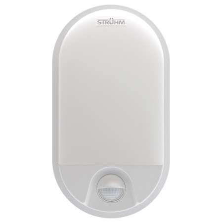 Elewacyjna lampa PEDRO 03793 Ideus zewnętrzna OPRAWA LED 15W 4000K z czujnikiem IP54 biała zdjęcie 1