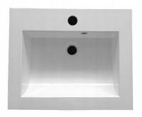 UMYWALKA ŁAZIENKA 51x41 na szafkę BIAŁA