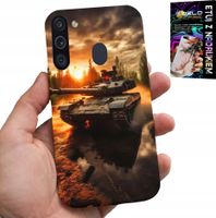 ETUI DO SAMSUNG GALAXY A21 - CZOŁG, WOJNA, MILITARIA, WOJSKOWE, WZORY