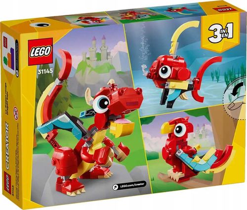 31145 - LEGO Creator - Czerwony smok na Arena.pl