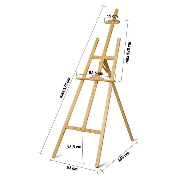 Sztaluga 175cm do malowania Massido MS-989 zdjęcie 3