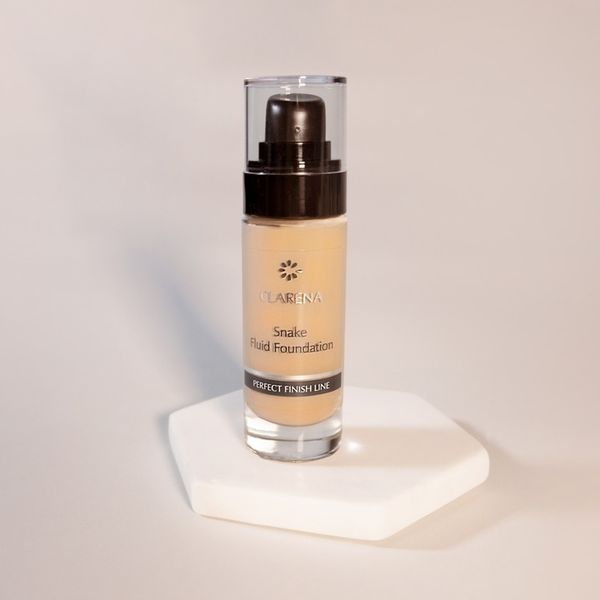 Clarena PODKŁAD DO TWARZY KRYJĄCY Golden Tan 30ml Fluid Foundation Kremowy zdjęcie 2