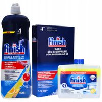 2 x ZESTAW DO ZMYWARKI FINISH SÓL CZYŚCIK NABŁYSZCZACZ