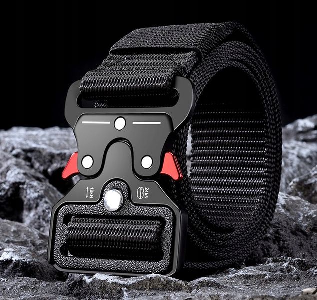 Pasek Pas Parciany Wojskowy Taktyczny Survival Qr zdjęcie 11