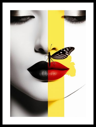 Plakat 29,7x42cm Motyla Piękność na Arena.pl