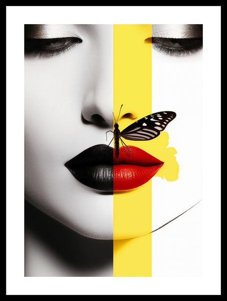 Plakat 29,7x42cm Motyla Piękność zdjęcie 3
