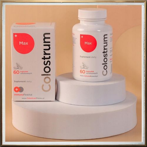 Suplement Diety Colostrum MAX LR500mg W Tabletkach 60 Tabletek Kapsułek na Arena.pl
