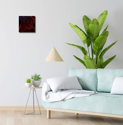 Obraz 20x20cm Cyfrowa Kocica na Arena.pl