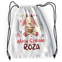 Plecak Sportowy Szkolny Dla Róży Córki Dziecka Z Nadrukiem Ze Zdjęciem