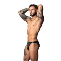 male power liquid onyx 2.0 jock wetlook s/m czarny