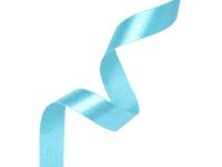 Wstążka satynowa, 12 mm, 23 m, jasno niebieska