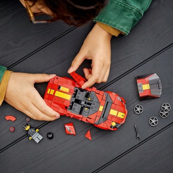 LEGO SPEED CHAMPIONS 76914 FERRARI 812 COMPETIZION PREZENT zdjęcie 6