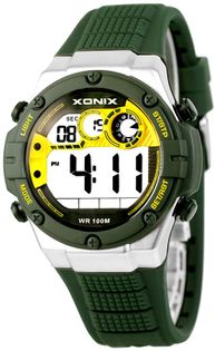 Xonix Uniwersalny zegarek elektroniczny, wielofunkcyjny, alarm, timer, WR 100M, antyalergiczny