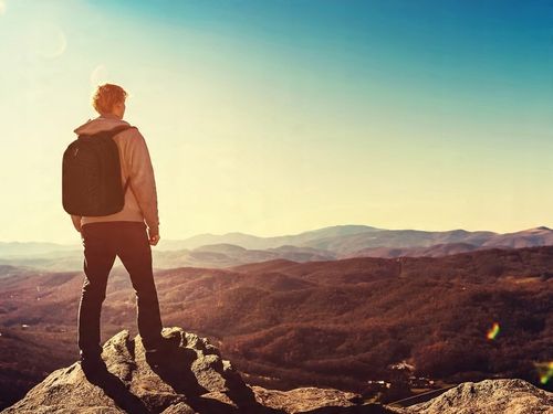 Plecak męski do pracy na laptopa szkolny młodzieżowy pojemny czarny solidny na Arena.pl